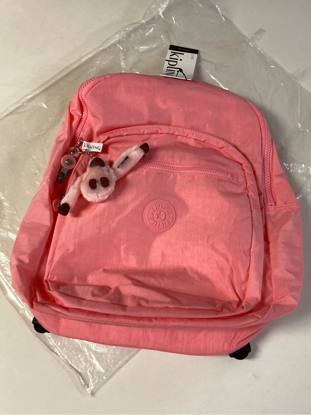 NWT Kipling Seoul Enjoyable Blush Backpack